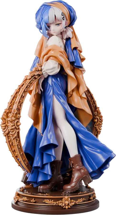 Figure 01: Pearl Girl, after Vermeer